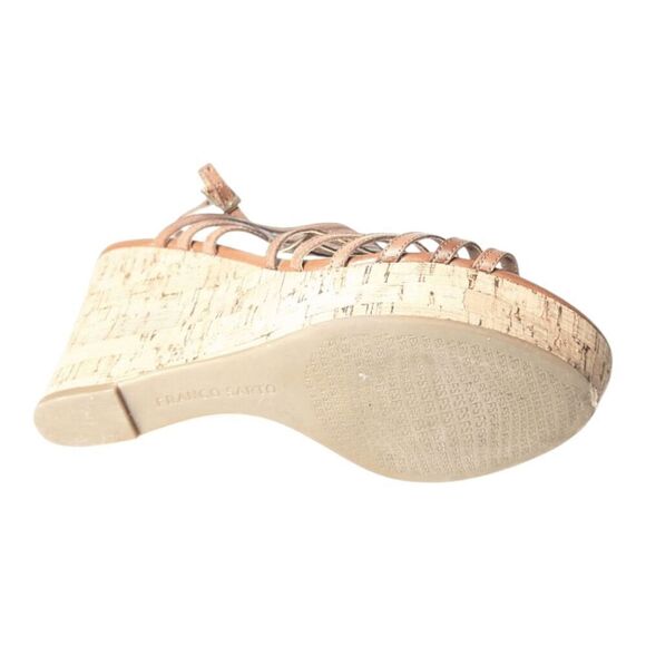 FRANCO SARTO Sombre Strappy Wedge Sandal Size 9 - Picture 7 of 7